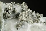 Native Silver in Calcite - Morocco #362806-2
